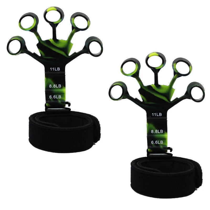 Finger Gripper Finger Exerciser Guitar Finger Exerciser 6 Resistant Levels Recovery Physical Tools Hand Strengthener For Patient