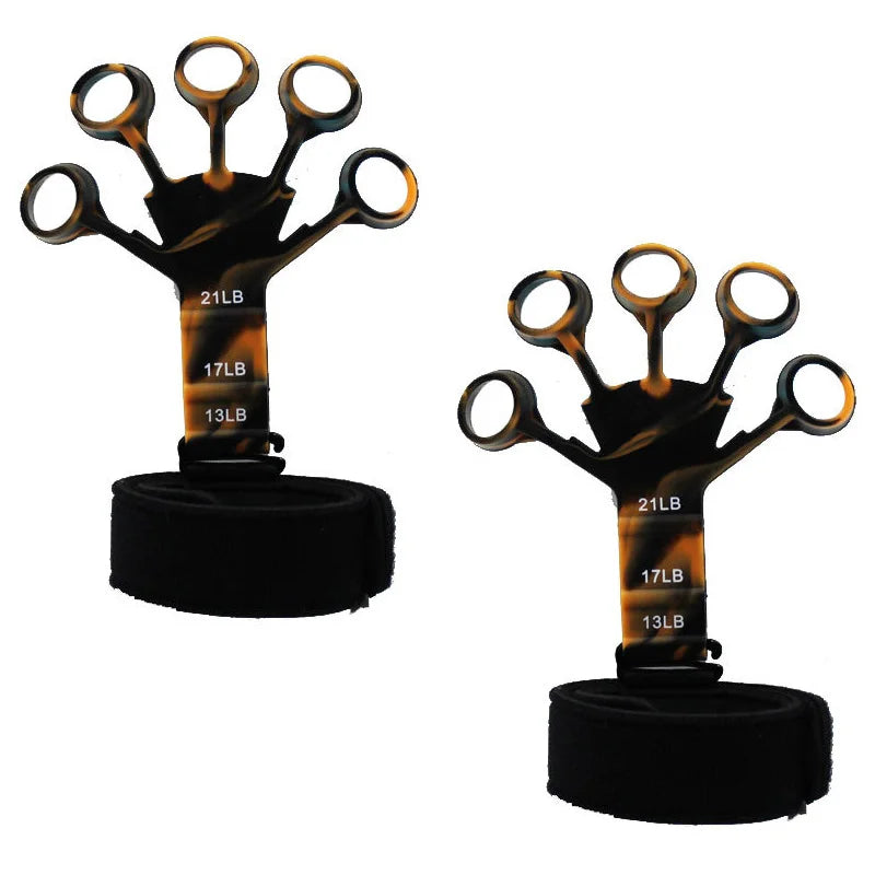 Finger Gripper Finger Exerciser Guitar Finger Exerciser 6 Resistant Levels Recovery Physical Tools Hand Strengthener For Patient