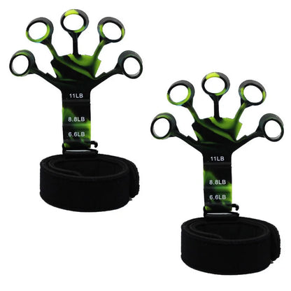 Finger Gripper Finger Exerciser Guitar Finger Exerciser 6 Resistant Levels Recovery Physical Tools Hand Strengthener For Patient