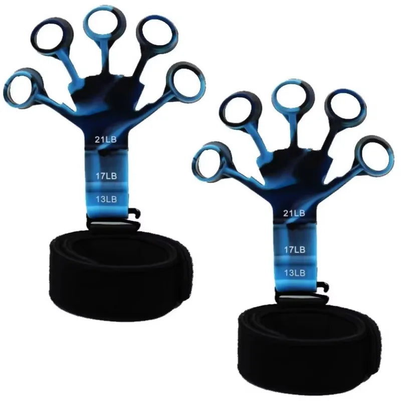 Finger Gripper Finger Exerciser Guitar Finger Exerciser 6 Resistant Levels Recovery Physical Tools Hand Strengthener For Patient